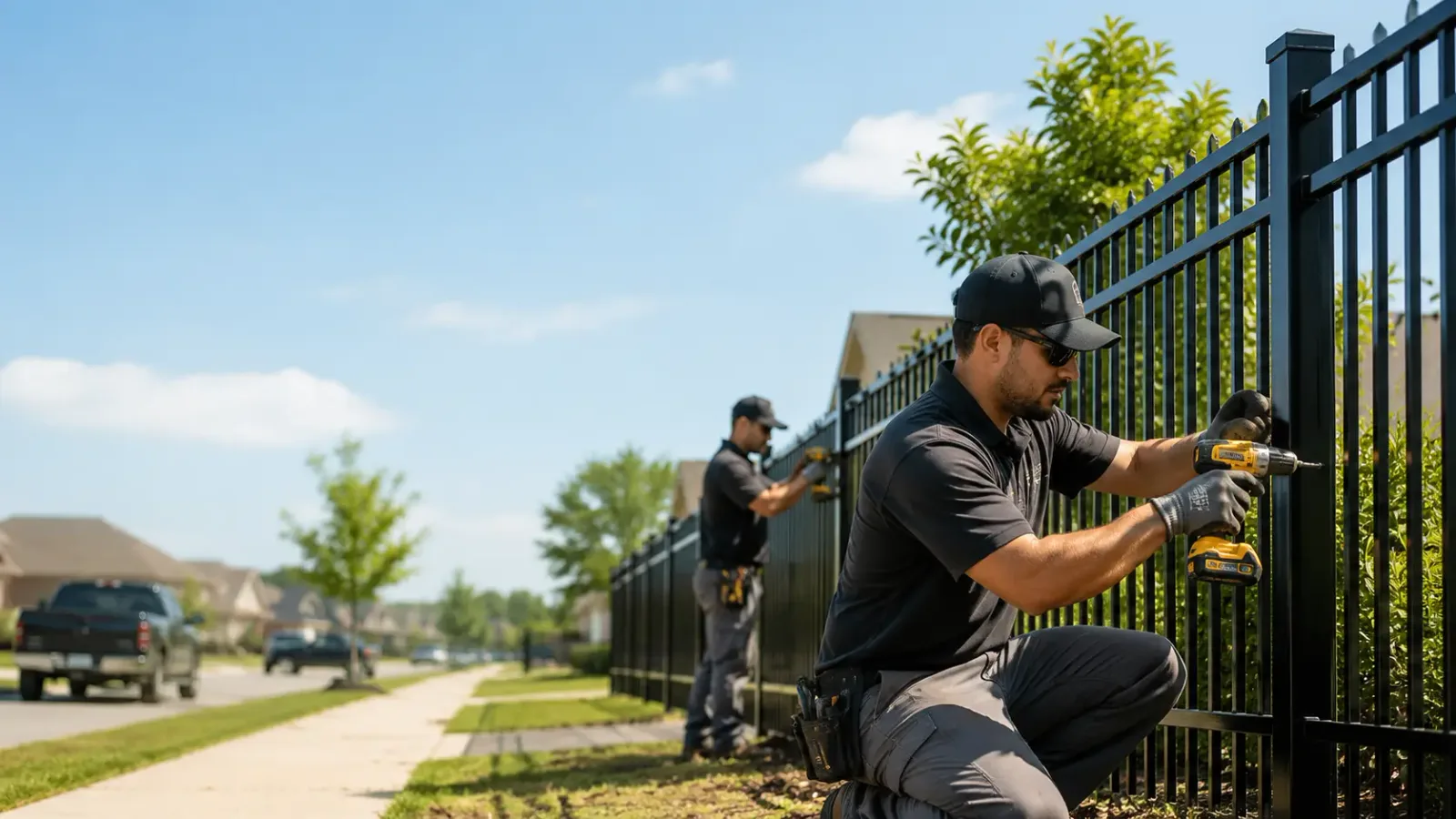Metal Fence Installation in Princeton, IN
